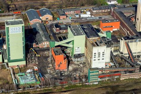 Aerial Photograph Former Westerholt Colliery Lippe Colliery