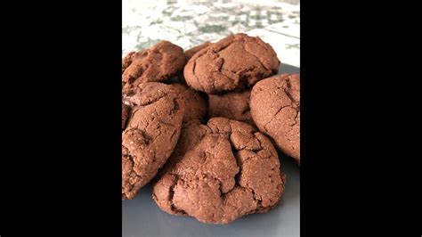 Galletas De Nutella Con SÓlo 3 Ingredientes Youtube