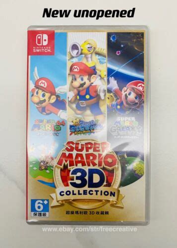 Super Mario 3d All Stars Nintendo Switch Game Brand New 45496596743 Ebay