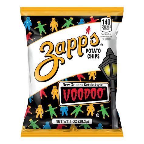 Zapps New Orleans Kettle Style Potato Chips Voodoo