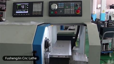 Small Cnc Turning Center Automatecnc Lathes Andturning Centers Youtube