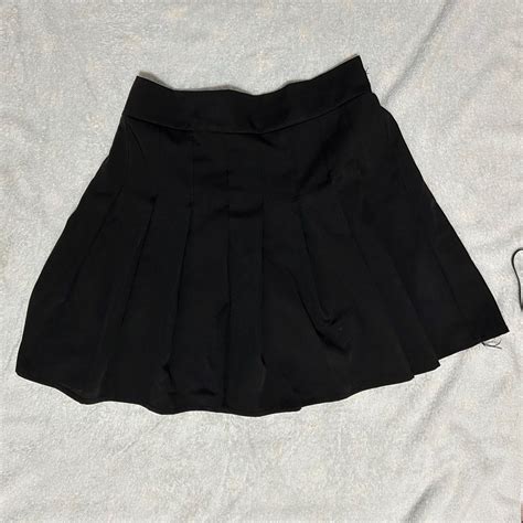 Rory Gilmore Downtown Girl Black Pleated Skirt Women S Fashion