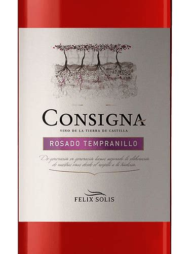 Félix Solís Consigna Tempranillo Rosado Castilla Vivino Canada