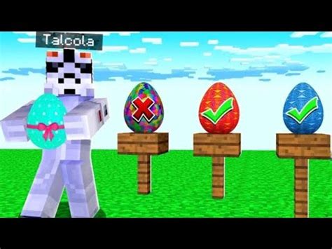 NE CHOISISSEZ PAS LE MAUVAIS OEUF DE PÂQUES SUR MINECRAFT YouTube