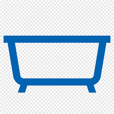 Bathtub Computer Icons Bathroom Shower Bathtub Blue Angle Furniture