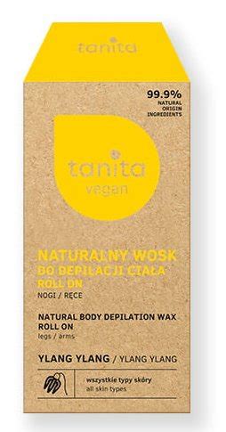 Tanita Naturalny Wosk Do Depilacji Cia A Roll On Ml