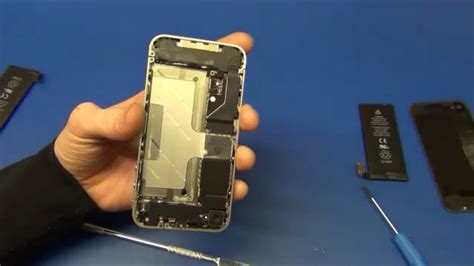 Iphone 4 Battery Replacement Battery Test Ec Projects Youtube