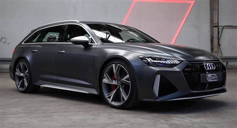 2020 Audi Rs6 Avant A Great Way Of Taking The Kids To School Extremely