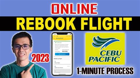 Paano Mag Rebook Ng Flight Sa Cebu Pacific Online Online Cebu Pacific