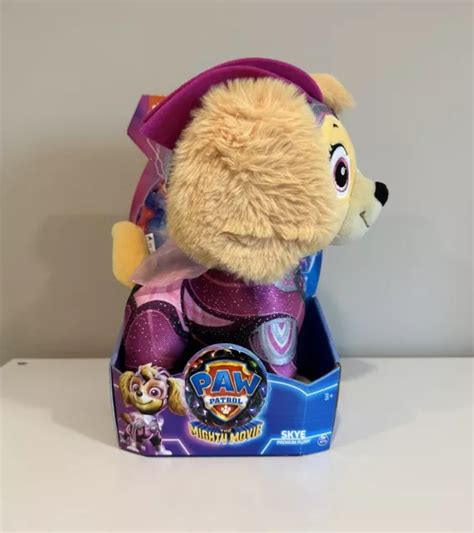 Paw Patrol The Mighty Movie Skye Premium Plush New