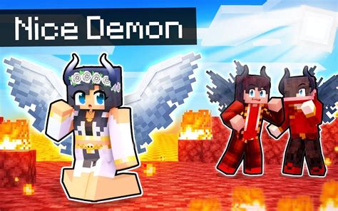 Aphmau我的世界 成为一个好恶魔Playing as the NICE DEMON In Minecraft 哔哩哔哩 bilibili