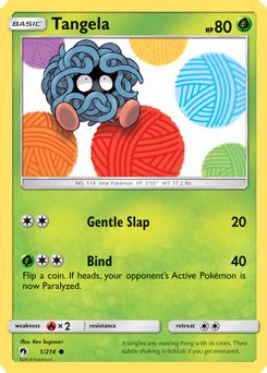 Tangela | Lost Thunder | TCG Card Database | Pokemon.com