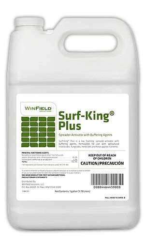 Surf King Plus Adjuvant Non Ionic Surfactant Forestry Distributing