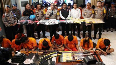 Polres Jakut Bekuk Pelaku Curanmor Hingga Tawuran