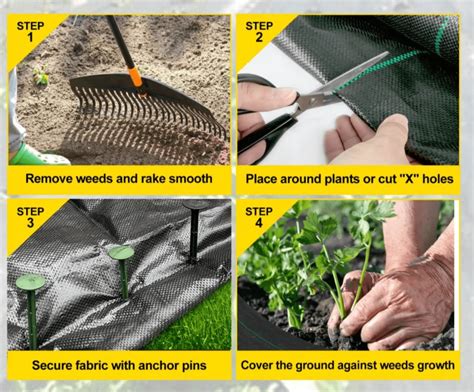 Vevor Premium Weed Barrier Fabric Get Weed Free Garden Vevor Blog