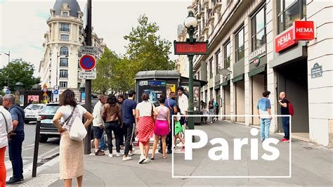 Paris France HDR Walking In Paris 4K HDR 60 Fps YouTube