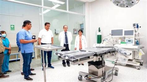 Gore Piura Reabre Banco De Sangre Y Sala De Operaciones En El Hospital