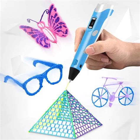 3D ручка "3D Pen-2" с дисплеем купить со скидкой в Москве