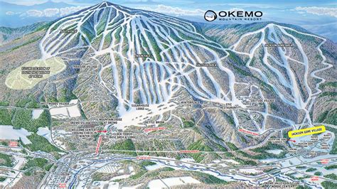 √ Okemo Mountain Trail Map - Popular Century