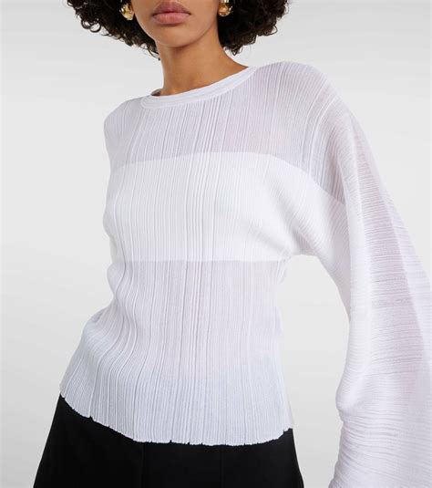 Stella Mccartney Plissé Top Stella Mccartney