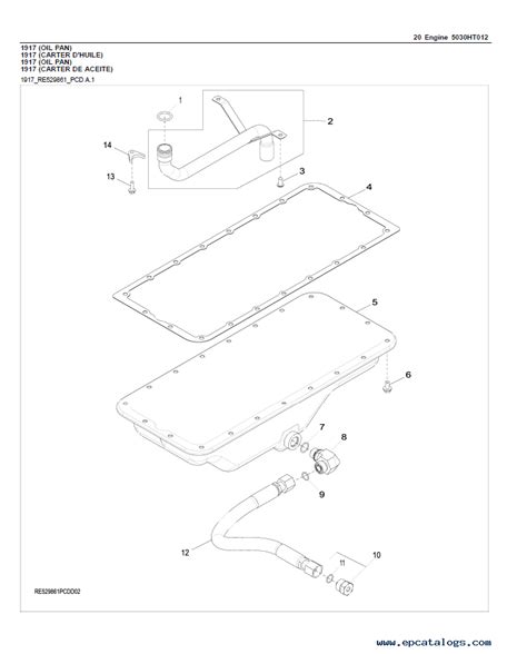 John Deere 332D Skid Steer Loader Parts Catalog PDF