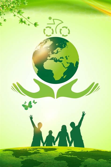 Earth Day Green Environment Protection Background