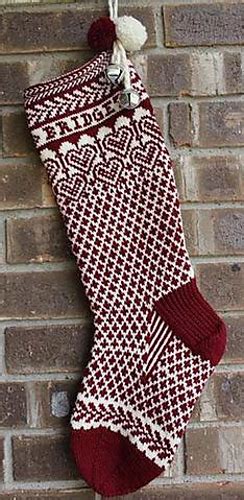 Ravelry Up North Christmas Stockings Pattern By Katie Nagorney And Ann Swanson