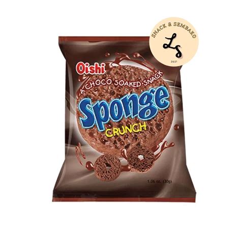 Jual IdIi7I2 Oishi Sponge Rasa Coklat 1 Pack 20 Pcs X 9 Gr Shopee