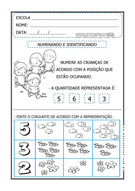 Atividade De Matemática 2 Ano Números E Quantidades DASHGOO