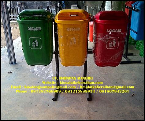 Tong Sampah Fiberglass Bandung Murah CV HARAPAN MANDIRI