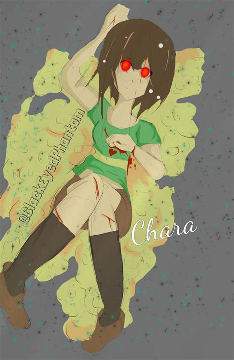 Undertale: Chara Fanart by BlackEyedPhantom on DeviantArt