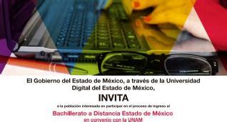 Universidad Digital del Estado de México Convocatoria bachillerato a