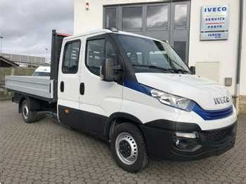 Iveco Daily 35 S 14 G A8 DoKa Erdgas Klima AHK Flatbed Van From Germany