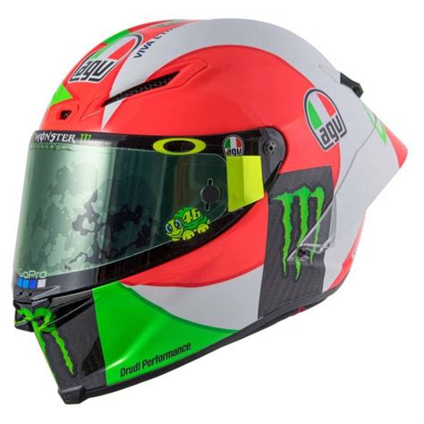 Casco Agv Pista Gp R Limited Edition Rossi Mugello Tricolore