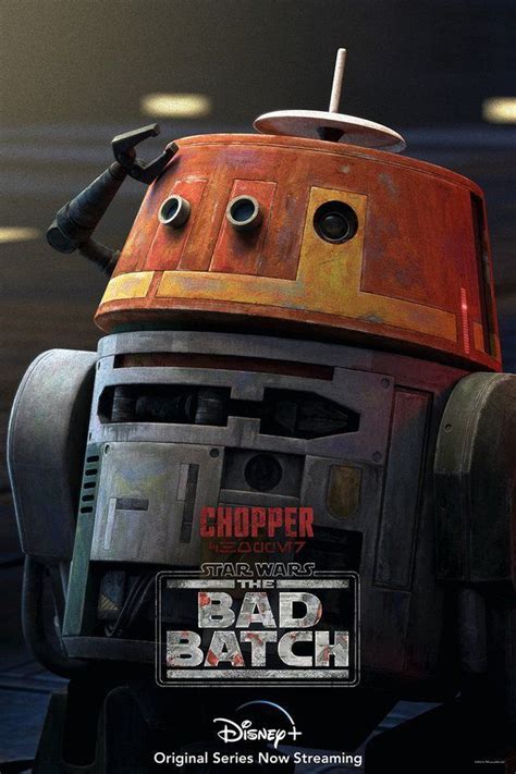 Star Wars Rebels Chopper Gets His Own Bad Batch Poster