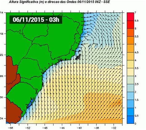 Risco De Ressaca No Sul E No Sudeste