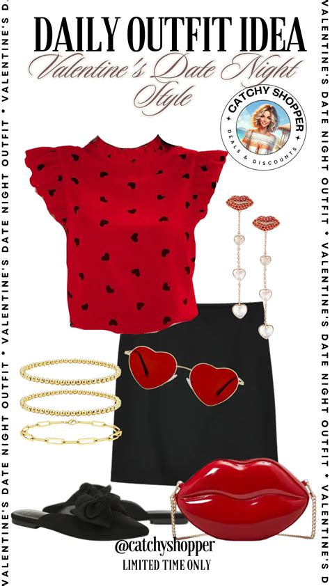 5 Valentine S Date Night Outfit Ideas To Dazzle Your Evening Catchy Shopper