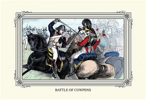 Battle of Cowpens Painting by William Croome - Pixels