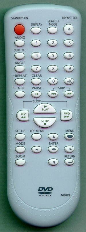 Magnavox Dp100mw8 Replacement Remote