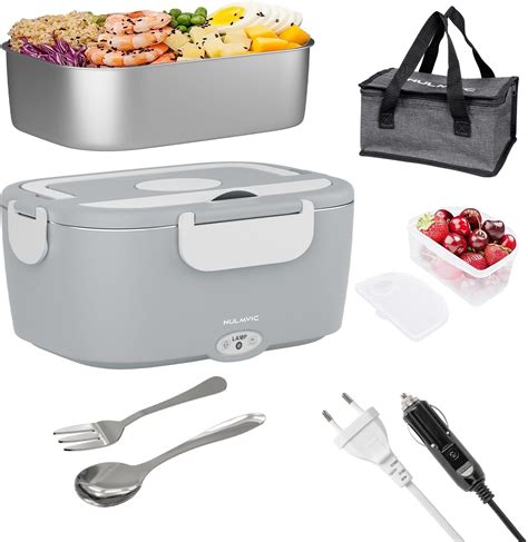 SOKTNET Gamelle Chauffante 80W3en L HautePuissance Lunch Box Electrigue