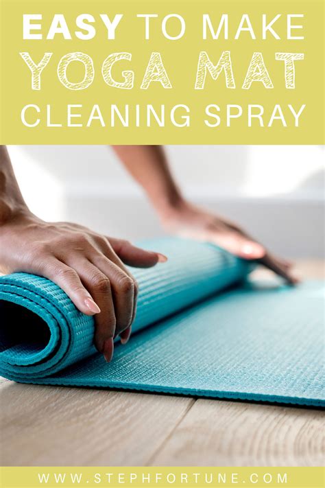 How To Make A DIY Yoga Mat Cleaner Recipe Yoga Mat Cleaner Diy