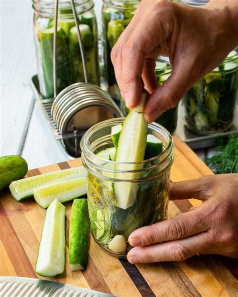 Easy Dill Pickles Blue Jean Chef Meredith Laurence Recipe Easy