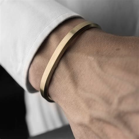 Icon Cuff // Matte Gold Plated (Small) - Skultuna - Touch of Modern