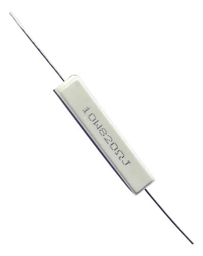 Resistor De Fio R W Axial Porcelana Ctt Mercadolivre