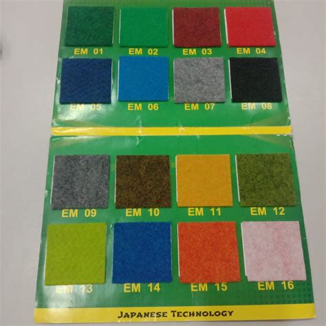 Jual KARPET BELUDRU METERAN EMERALD NON BUANA KARPET POLOS MURAH