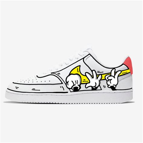 Cartoon X Rock Paper Scissors Shoe Art Studio