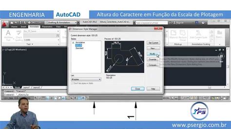 Tabela Texto Escala Autocad Mozoil