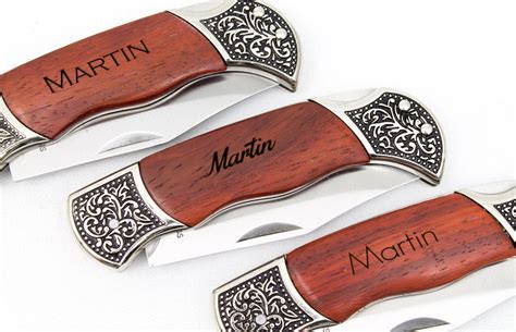 Pocket Knife Groomsmen T Personalized Pocket Knives Custom