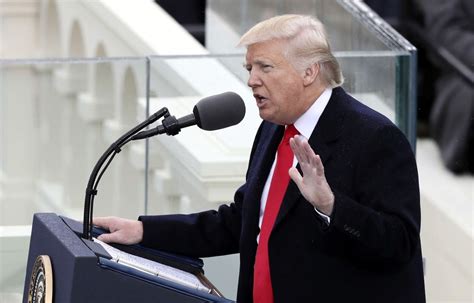 VIDEO Investiture de Donald Trump Le discours sombre du président