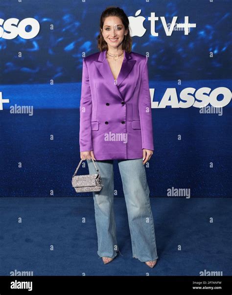 Jamie Lee Arrives At The Apple Original Series Ted Lasso Season 3 Premiere Held At The Regency